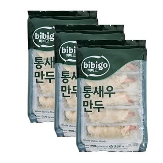 비비고 통새우만두, 3개, 200g