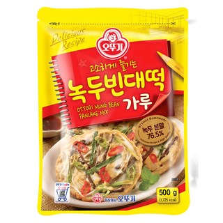 OTTOGI 不倒翁 綠豆煎餅粉, 500g, 1包