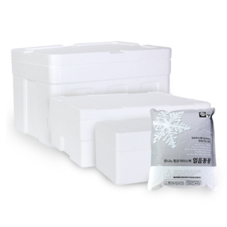 스티로폼박스/아이스박스/아이스팩/보냉팩/김치박스 - 선택25. SI-0.5K (), 선택25. SI-0.5K (56개)