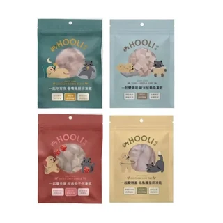 HOOLI 呼哩 經典骰子牛凍乾，狗狗零食，天然健康，酥脆口感，潔牙護齒, 30g, 1個, Chicken