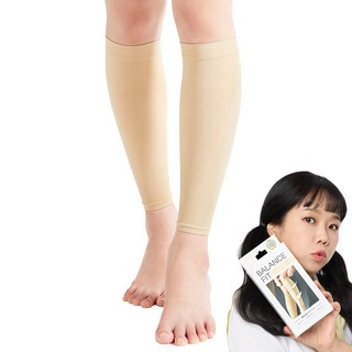 95프로블럼 발란스핏 의료용압박스타킹 베이지, 1개, 종아리/무릎형