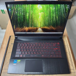 게이밍노트북 i5-12450H RTX2050 중고노트북, GF63, WIN10, 16GB, 512GB, 블랙