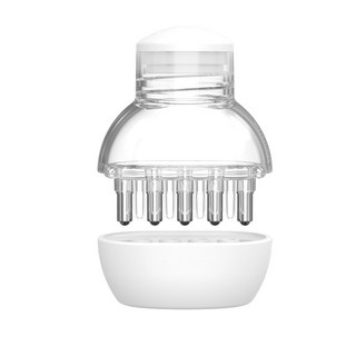 청라 로게인폼 도포기 두피케어 발모제도포기 두피마사지 발모촉진, 1706 클리어 (특허 디자인)