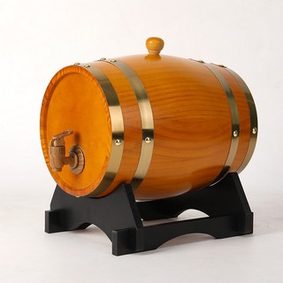 가정용 위스키 미니 숙성 소주 디스펜서, 1개, L_5L 베이지