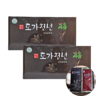 도가천년 플러스 산양삼 산양산삼 진액 액기스, 60개, 90ml