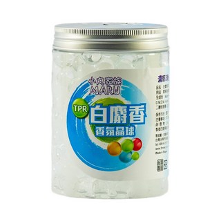 小丸家族 香氛晶球 室內香氛 香茅/檀香/小蒼蘭/白麝香/櫻花, 1個, 白麝香