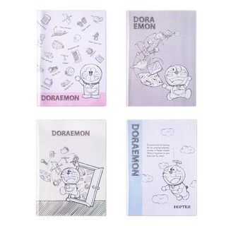 【全台獨家限量】正版 哆啦A夢 防水膠套本 國中 國小 16K 日記本 寫字本 筆記本 記事本 小叮噹 哆啦, 1個, 16K(大)-單本圖案隨機發貨