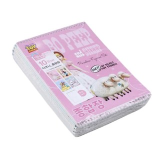 디즈니 종합장 20매입 10권 B, 5개, 혼합색상