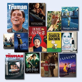 선명한 영화포스터 10매 세트 인테리어 감성포스터 홈카페 인테리어 소품 빈티지 포스터, D 세트(10 종류)