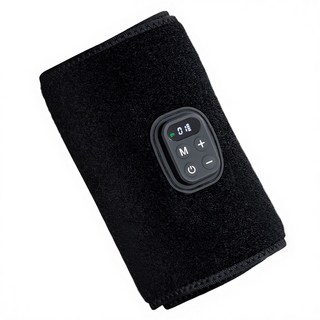 HMAX 종아리 마사지기 무선 공기압 강도조절 발 다리 안마기, 블랙, TB01