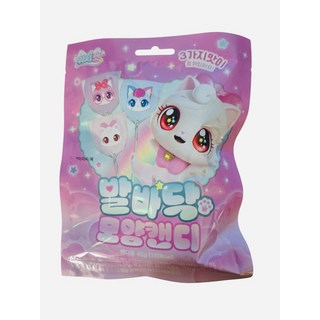 위시캣 발바닥모양 캔디, 4개, 42g