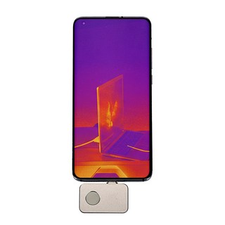 칼더 전문가용 스마트폰 열화상 카메라 256x192픽셀 적외선 누수탐지기, 1개