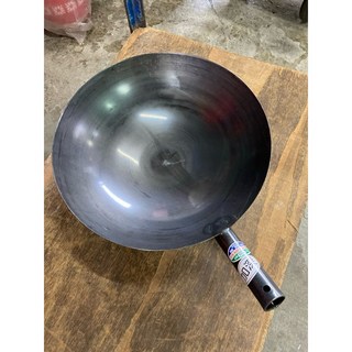 八德國際家庭五金 富貴牌 鐵柄加深鐵鍋 單柄鐵鍋 中華炒鍋 廚具 餐飲 鍋具 台灣製造, 1個, 尺2 加深款