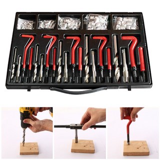 나사산보수 세트 헬리코일 탭 헨리 코일 인서트 셋트 리코일 M5 M6 M8 M10 M12, M5-M12I(109-7474), 1개