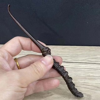 老紫銅冬蟲夏草擺件 蘇工製作 長15公分 重65克, 如圖所示, 1個