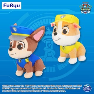 汪汪隊 阿奇 小礫 Q版站姿絨毛玩偶 日本正版空運景品, 1個