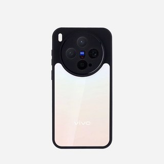 vivo手機殼 撞色防摔保護殼 時尚手機保護套, 晶亮岩 手機殼, 1個