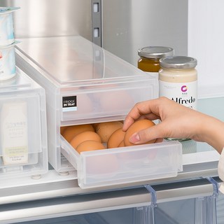 STORYG Changsin Living Sense冰箱抽屜式雞蛋收納盒, 透明, 1個