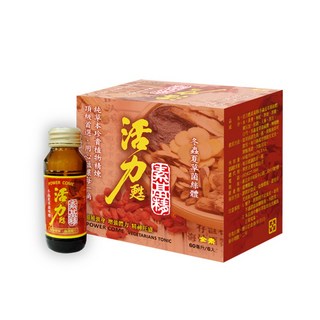 華世活力甦素基精 冬蟲夏草菌絲體 純植物營養滋補 6瓶/盒, 6個, 60ml