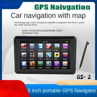 차량용 휴대용 GPS 네비게이터 고화질 4GB 트럭 자동차 5 인치, 5) Africa