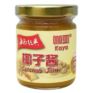 精選果醬 咖亞海南椰子醬 咖椰醬 原裝商用 泰式斑斕醬 冰面包餡料 早餐塗抹醬, 1個, 280g椰子醬