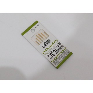 크로바 57-201 십자수바늘 혼합19~23호, 1개