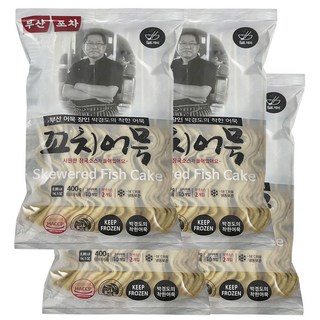 어묵장인 박경도 부산꼬치어묵, 390g, 4개