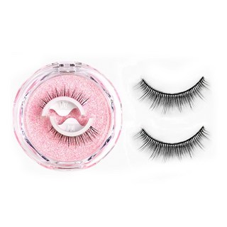 自然纖長款假睫毛，輕盈舒適，持久定型，新手適用，打造迷人電眼, 1盒, W12 芭比款