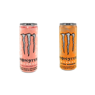 몬스터 에너지 355ml 피치 킨x6캔+선라이즈x6캔