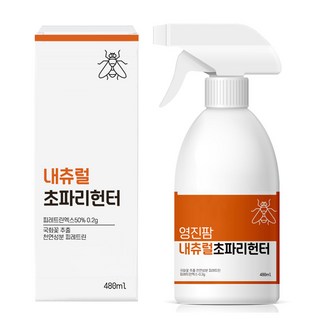 내츄럴헌터 480ml 국화꽃 추출물 퇴치제 초파리 벼룩파리 진드기 톡토기 책벌레 퇴치, 1개, 1개입