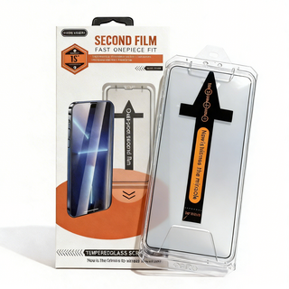 SECOND FILM 適用於三星 Galaxy S 系列 快速單件式貼合 鋼化玻璃貼, 1個