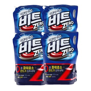 비트 액상세제 일반용 리필, 4개, 2L