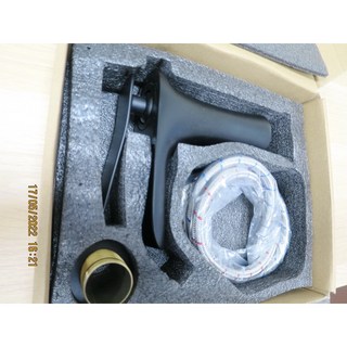 歐式黑色銅水龍頭 全銅瀑布面盆水龍頭, 1個, 矮款