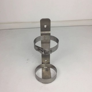 소화기걸이 거치대 브라켓 스토리지 소화 자동차용, 3kg 건식 분말 스테인리스 스틸, 1개, 1L