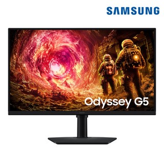 삼성전자 오디세이 G5 LS27FG500 68.4cm(27인치) QHD 피벗 평면 게이밍 모니터, LS27FG500EKXKR, 68.4cm