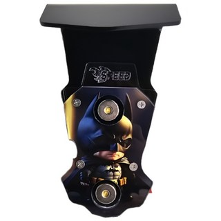 스피드샵 배달대행 오토바이 자석 충전거치대 1구커버 히어로 LED 단품, 1구히어로블루 단품