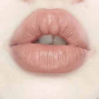 淡人淡妝純慾感裸杏白開水低飽和口紅 滋潤保濕 秋冬必備, 1個, 一支裝 裸杏白開水