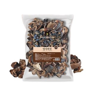 영지버섯(절단) 500g, 1개