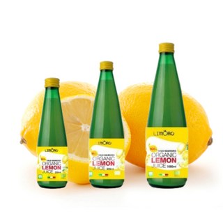리모로 유기농 레몬 착즙 주스 스퀴즈드 100% 오가닉 쥬스 250ml 500ml 1000ml, 1개