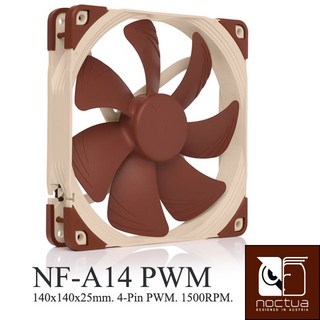 小白的生活工場*Noctua NF-A14 PWM 300-1500 RPM SSO2磁穩軸承 AAO防震靜音扇