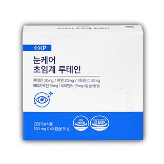 눈 건강 안구건조 날파리증 백내장 관리 루테인 침침한 흐릿한 눈 하루1알, 1개, 60정