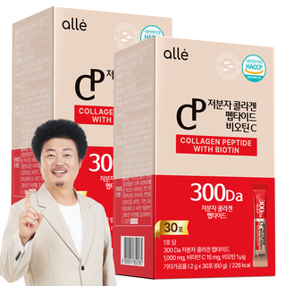 저분자 콜라겐 펩타이드 식약청인증 HACCP 비오틴 피쉬 어린 분말 알레 영양제, 60g, 2박스