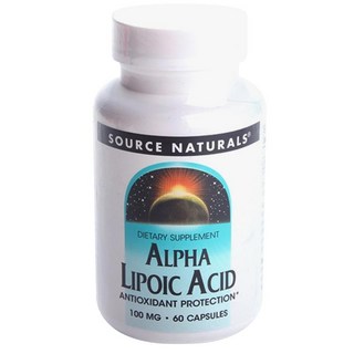SOURCE NATURALS 硫辛酸膠囊, 1個, 60顆