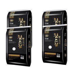 더담은 2022년산 햅쌀 경기미 참드림 쌀, 40kg, 1개