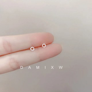 925銀針養耳棒粗耳針擴耳洞耳棍簡約耳飾女養耳洞耳釘撐耳骨釘