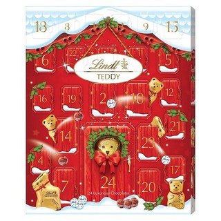 Lindt 린트 테디 크리스마스 어드벤트 캘린더 초콜릿 250g x 2팩 곰돌이 베어 Teddy, 2개