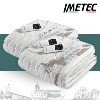 NEW IMB SET 이메텍 프리미엄 순면 전기요IMB-095096(볼로냐) 2개 SET, IMB-095(싱글)+IMB-096(더블)