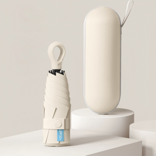 하니모아 초경량 UV 자외선 차단 99.9% 고리형 5단 접이식 우산 양산