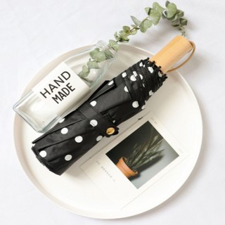 딜헤븐 초경량 UV차단 땡땡이 3단우산