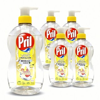 프릴 베이킹소다 퓨어레몬 700ml 클리 너 청소 제 탈취 자극 완화 정제 자연 세제, 본상품